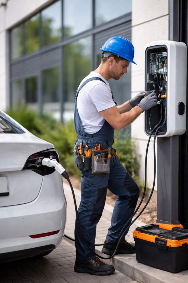 Borne électrique Bouches-du-Rhône